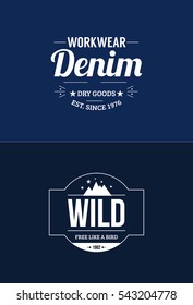 Vintage Badge Design