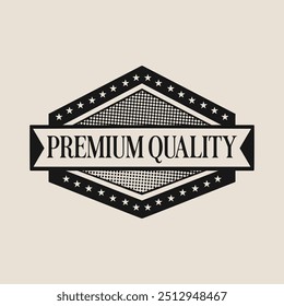 Vintage Badge Design Logo Premium Quality Sale Retro