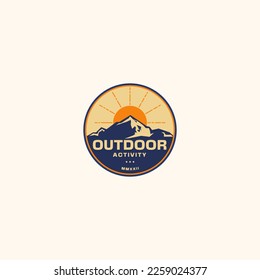 Vintage Badge logo vector design template