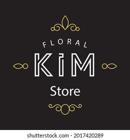 Vintage badge. Retro brand name logo badges, company label and hipster frame vector illustration
