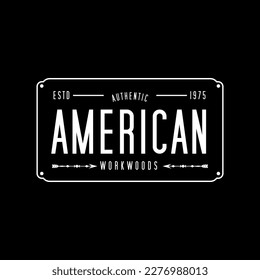 Vintage Badges american emblem vector dessign templates
