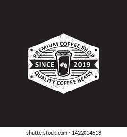 vintage badges of coffee  shop labels, emblems and logo
