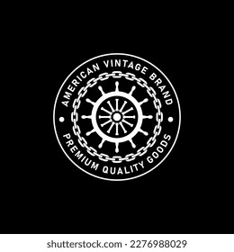 Vintage Badges emblem vector dessign templates set