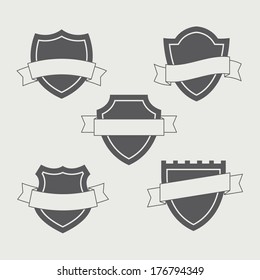 Vintage Badges set