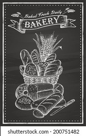 Vintage Bakery Chalkboard