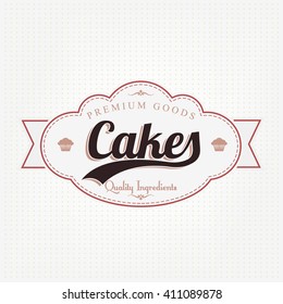 Vintage Bakery Label