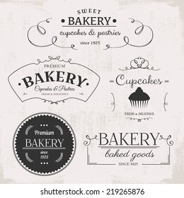 vintage bakery labels