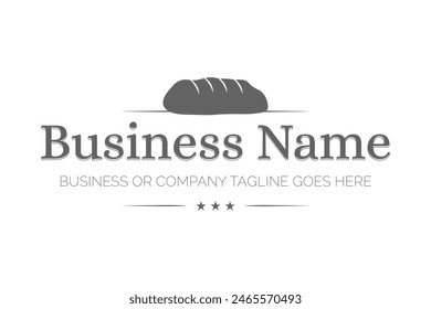 Logotipo de Antiguas Bakery con ilustración de pan