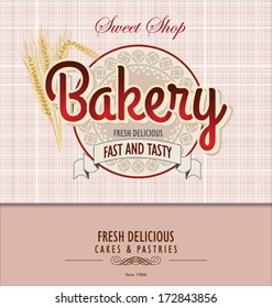 Vintage Bakery Poster