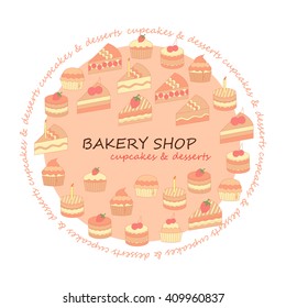 Vintage bakery Stamp Sign isolated white background
