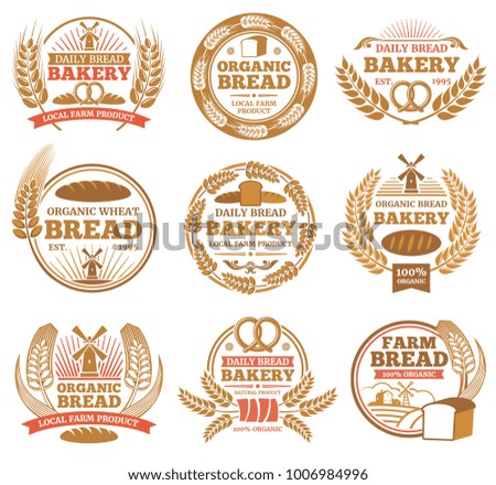 Similar – Image, Stock Photo loaf of bread Bread Eating