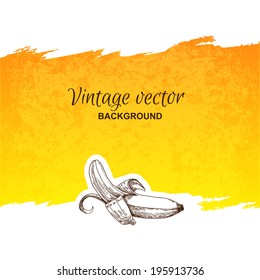 Vintage banana