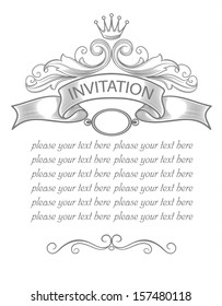 Vintage banner