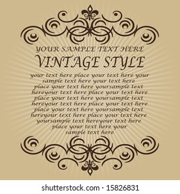 vintage banner