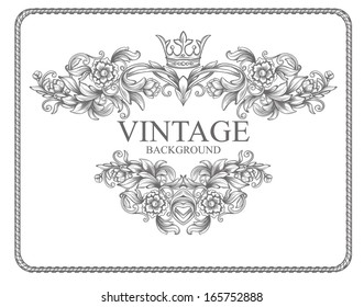 Vintage banner 