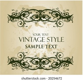 vintage banner