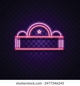 Vintage banner design. Retro banner design.