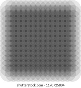 Vintage banner grey pattern background for design. Abstract gray backdrop of transparent circles textures. Monochrome halftone poster pattern style. Vector illustration eps10.