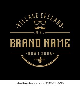 Vintage Bar Logo Templates Design Inspiration