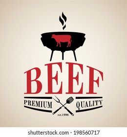 Vintage Barbecue Menu