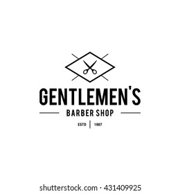 Vintage Barber Shop logo