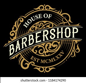 Logo del Barbershop Vintage