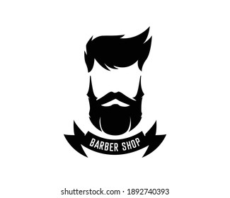 Vintage Barbershop Logo Vector Template