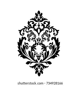 Vintage baroque corner. Retro frame scroll acanthus foliage swirl ornament engraving border. Decorative corner retro design element. Corner hand draw vector.