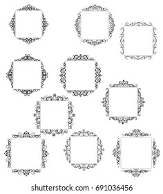 Vintage baroque frame