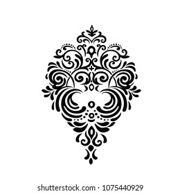 vintage baroque frame scroll corner ornament engraving border floral retro pattern antique style acanthus foliage swirl decorative design element filigree calligraphy - stock vector