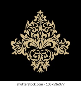 Vintage baroque frame scroll ornament engraving border floral retro pattern antique style acanthus foliage swirl decorative design element filigree calligraphy - vector.