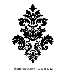 Vintage baroque frame scroll ornament engraving border floral retro pattern antique style acanthus foliage swirl decorative design element filigree calligraphy. 