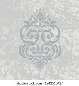 Vintage baroque frame scroll ornament engraving border floral retro pattern antique style acanthus foliage swirl decorative design element filigree calligraphy.