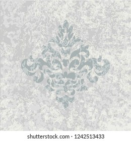 Vintage baroque frame scroll ornament engraving border floral retro pattern antique style acanthus foliage swirl decorative design element filigree calligraphy.