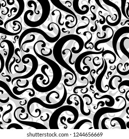 Vintage baroque frame scroll ornament engraving border floral retro pattern antique style acanthus foliage swirl decorative design element filigree calligraphy. 