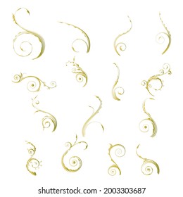 Vintage baroque frame scroll ornament engraving border floral retro pattern antique style acanthus foliage swirl decorative design element filigree calligraphy vector