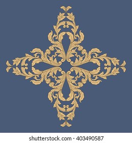 Vintage baroque frame scroll ornament engraving border floral retro pattern antique style acanthus foliage swirl decorative design element filigree calligraphy wedding 