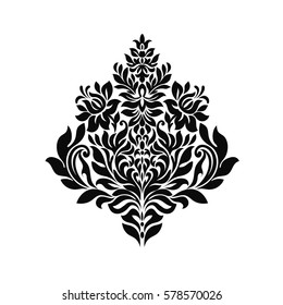 Vintage baroque frame scroll ornament engraving border floral retro pattern antique style acanthus foliage swirl decorative design element filigree calligraphy wedding - vector on a white background.
