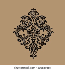 Vintage baroque frame scroll ornament engraving border floral retro pattern antique style acanthus foliage swirl decorative design element filigree calligraphy wedding 