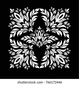 Vintage baroque frame scroll ornament engraving border floral retro pattern antique style acanthus foliage swirl decorative design element filigree calligraphy.