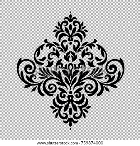 Vintage baroque frame scroll ornament engraving border floral retro pattern antique style acanthus foliage swirl decorative design element filigree calligraphy vector.
