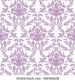 Vintage baroque ornament. Retro pattern antique style. Luxury old fashioned damask. Royal Victorian texture for wallpapers, textile, wrapping. Exquisite floral decor