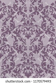 Vintage baroque pattern Vector. Beautiful ornament decor. Royal luxury texture backgrounds