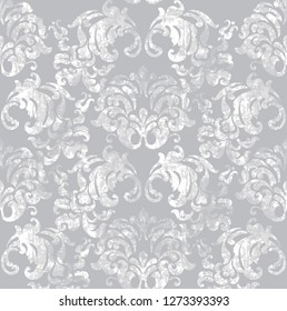 Vintage baroque pattern Vector. Imperial Beautiful ornament decor. Royal luxury texture background. Trendy colors