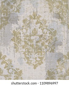 Vintage Baroque style background Vector. Luxury Delicate Classic ornament. Royal Victorian imperial decor