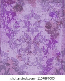 Vintage Baroque style background Vector. Luxury Delicate Classic ornament. Royal Victorian imperial decor