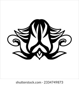 Vintage Baroque Victorian frame floral border ornament leaf scroll engraved retro floral decorative design pattern black and white tattoo Japanese filigree calligraphy vector batik, illustration class