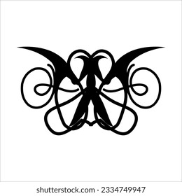 Vintage Baroque Victorian frame floral border ornament leaf scroll engraved retro floral decorative design pattern black and white tattoo Japanese filigree calligraphy vector batik, illustration class