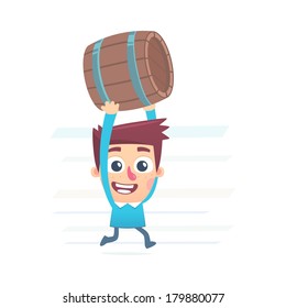 vintage barrel
