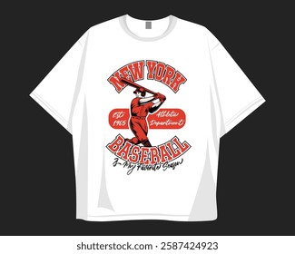 Vintage baseball graphic t shirt design for print, sport t shirt design with baseball theme. Baseball graphic t-shirt for pod